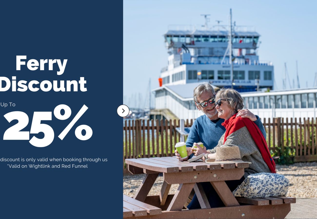 Book with us and get 25% off Ferry Travel