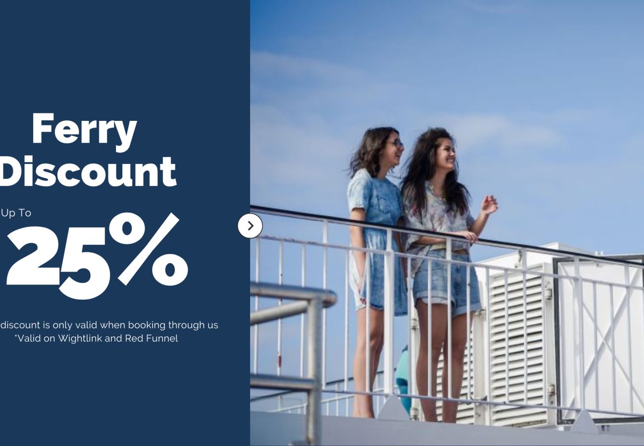 Book Direct and save up to 25% off Isle of Wight Ferry Ticket