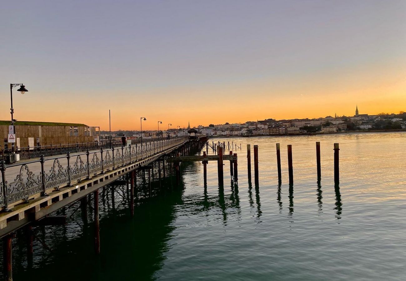 Ryde Pier at sunset.